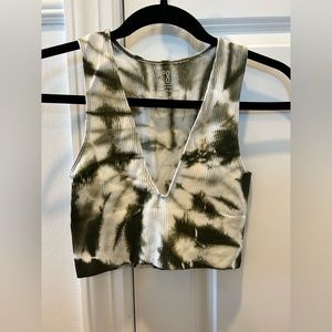 Green tie dye size Small/ Medium